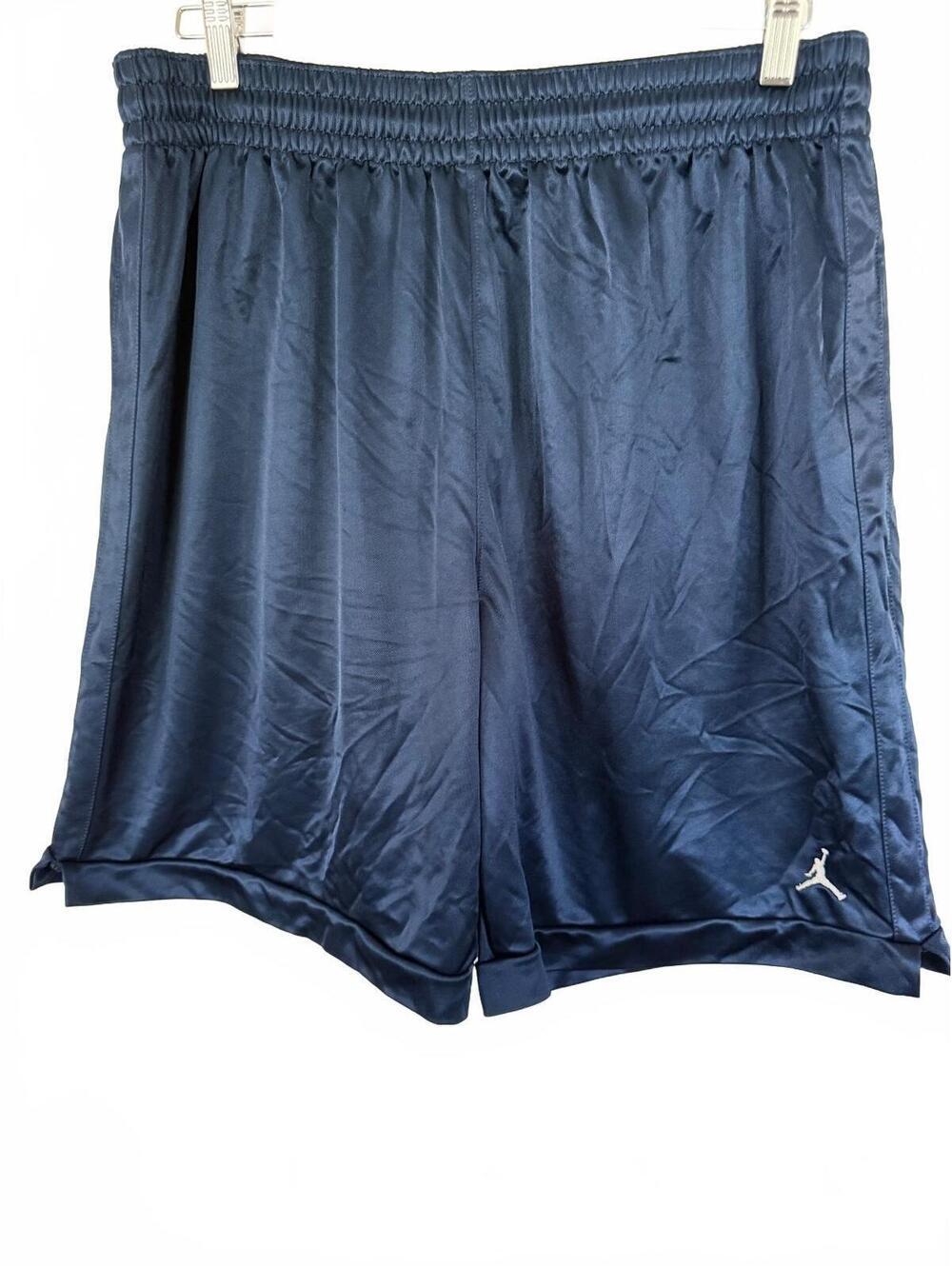 Jordan Men's Navy Blue Athletic Basketball Shorts XL